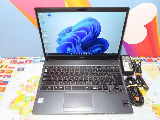 JC0553 富士通 ノートパソコン LIFEBOOK U938/S Windows11 美品 office