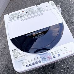 ★ 動作〇 清掃済 ★ 洗濯機 SHARP ES-FG60J 6...