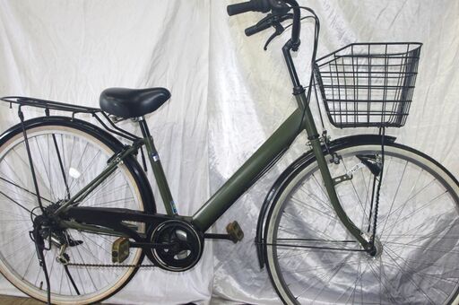 商談中「中古」マルイシ/オートライト・内装3段変速シティ/26インチ