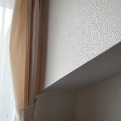 受渡決定済【0円】小窓用カーテン　2枚組