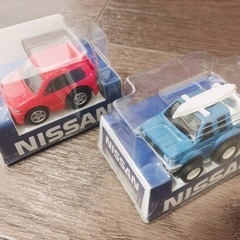 【300円均一セール】NISSAN ノベルティミニカー　赤