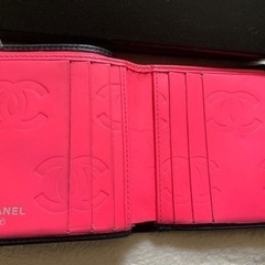CHANEL シャネル　カンボン　二つ折り財布