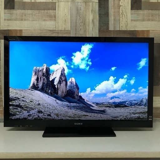即日受渡❣️SONY40型 Blu-ray\u0026HDD内蔵　3Dシンクロ付21500円