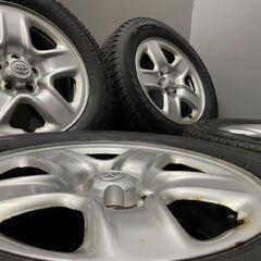 【BS BLIZZAK DM-V2 225/65R17】スタッドレス【トヨタ 30系RAV4 純正ホイール 17インチ 6.5J5HPCD114.3+45】バリ溝　(MTS70) クレジットカード QRコード決済可能 BS BLIZZAK DM-V2 225/65R17】スタッドレス【トヨタ 30系RAV4 純正