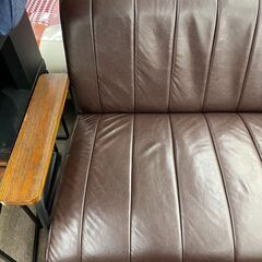 🤎NITORI(ニトリ) Nシールドステイン2KD 2Pソファ 🤍定価￥34,900🤍 傷・汚れに強い合成皮革🤎4440