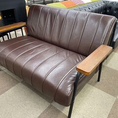 🤎NITORI(ニトリ) Nシールドステイン2KD 2Pソファ 🤍定価￥34,900🤍 傷・汚れに強い合成皮革🤎4440