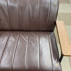 🤎NITORI(ニトリ) Nシールドステイン2KD 2Pソファ 🤍定価￥34,900🤍 傷・汚れに強い合成皮革🤎4440