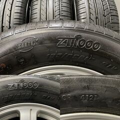【ZEETEX ZT1000 195/65R15】夏タイヤ【FEID G6 15インチ 6J5HPCD114.3+53】21年製 ステップワゴン ノア ヴォクシー等　(VTK753)クレジットカード QRコード決済可能