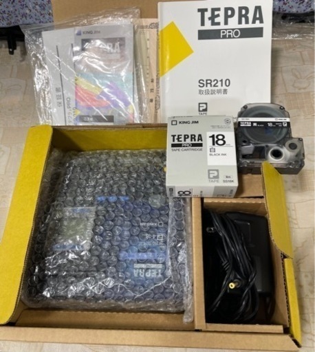 テプラPRO SR210美品