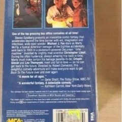 バックトゥザフューチャー　1.2セット補償未使用☆アメリカ版ビデオVHS