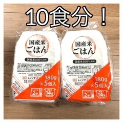 【10食分】国産米ごはんパック