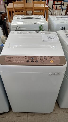 ★ジモティ割あり★ Panasonic 洗濯機 6ｋｇ 18年製 動作確認／クリーニング済み TJ1176