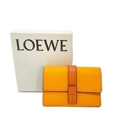 【ネット決済・配送可】LOEWE ロエベ 三つ折財布 バーティカ...