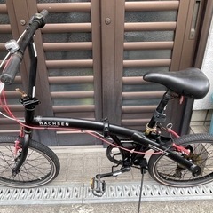 WACHSEN 折り畳み自転車　中古　若干サビ有り