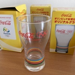 未使用品　コカコーラ社　グラス　3個セット　2016年リオ五輪協賛記念