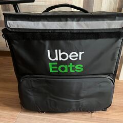 UberEats ロゴ入り配達バッグ（ブラック）-  新品