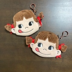 美品　ペコちゃん　ポーチ２つセット