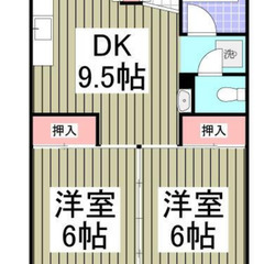 🖤❤️最終値引き🐬【初期費15万円で引越しできる】‼️2DK『 ...