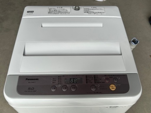 Panasonic 洗濯機　NA-F50B11  2018年式
