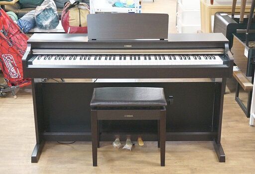 (Y)北大前! 札幌 引取 YAMAHA/ヤマハ ARIUS/アリウス 電子ピアノ YDP-162R 鍵盤楽器 2013年製 ニューダークローズウッド調 動作品 2015336