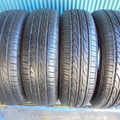 ダンロップ　EC202　155/65R13　4本　9.5分溝　2...