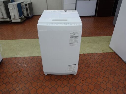ID 353657　洗濯機8K　東芝　２０１８年製　AW-8D6（W)