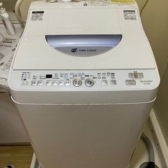 シャープ　洗濯機　2012年製