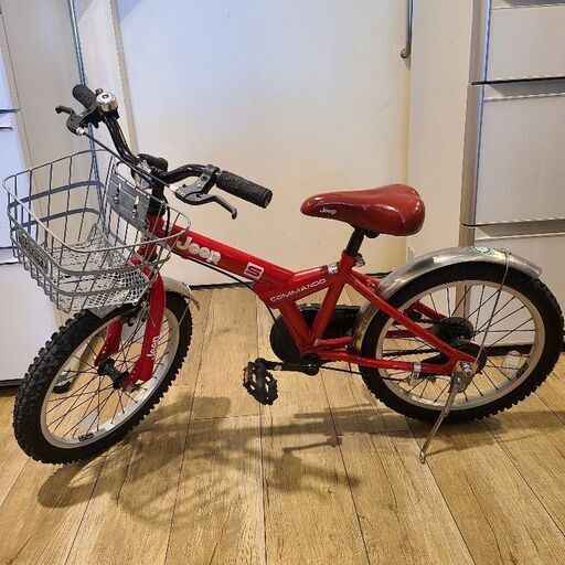 JEEP ジープ 18インチ キッズバイク 子供用自転車 レッド Jeep 子供用