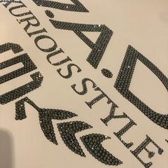 D.A.D ギャルソン　20ヴェルファイアに使用　特注　スワロフスキー