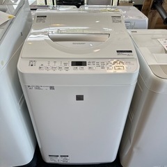洗濯機　SHARP 洗5.5kg 乾3.5kg 2018年製
