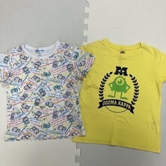 120センチ◆男の子向けTシャツ◆2着セット◆ドラえもん◆モンス...