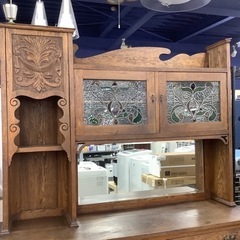 アンティークキャビネット　