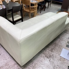 【愛品館 江戸川店】IDC（IDC大塚）総本革3Pソファ ID:156-019187-007