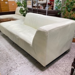 【愛品館 江戸川店】IDC（IDC大塚）総本革3Pソファ ID:156-019187-007