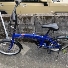 【リサイクルサービス八光】幅53㎝　ADEL　折りたたみ自転車　...