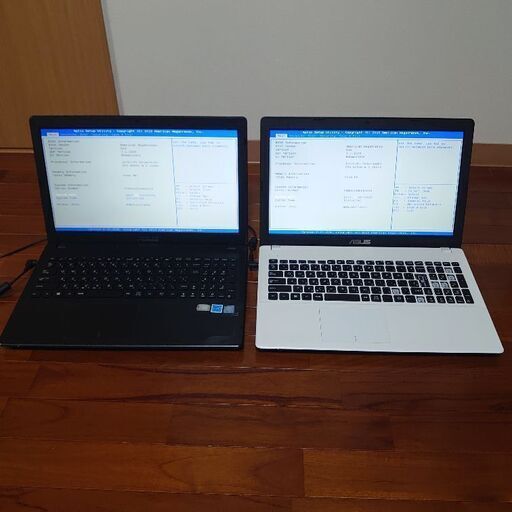 ジャンク ASUS 2台セット R512M X551M Cele N2840 (pinpin7) おもろまちのノートパソコンの中古あげます ...