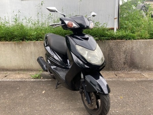 軽整備済み‼️  シグナスx 黒　リアタイヤインチアップ　プラグ新品　オイル新品　配送可能
