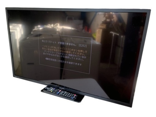 NO.579【2021年製】SHARP 液晶テレビ 2T-C32DE 32V型 リモコン付き
