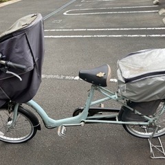 ふらっか〜ずシュシュ チャイルドシート付き自転車