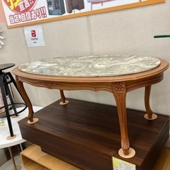 イタリア製猫脚大理石センターテーブル