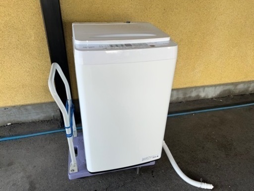 高年式 2022年製 全自動洗濯機 HW-E5504 5.5Kg ハイセンス 風乾燥機能付 稼働確認済 内部清掃済 中古品 ①