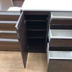 ★ジモティ割あり★  レンジ台  W120.5×D45×H91 クリーニング済み SJ2541 ☆ジモティ割あり☆ レンジ台 W120.5×D45×H91 クリーニング済み SJ2541