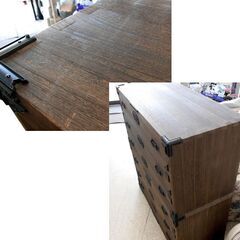 桐たんす 本焼みがき仕上げ 岩手県生産 桐天然木 6杯整理箪笥 106cm 6段桐タンス 丸石 札幌市西区西野