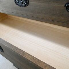 桐たんす 本焼みがき仕上げ 岩手県生産 桐天然木 6杯整理箪笥 106cm 6段桐タンス 丸石 札幌市西区西野