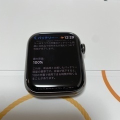 Apple watch series8 ステンレススチール 45...