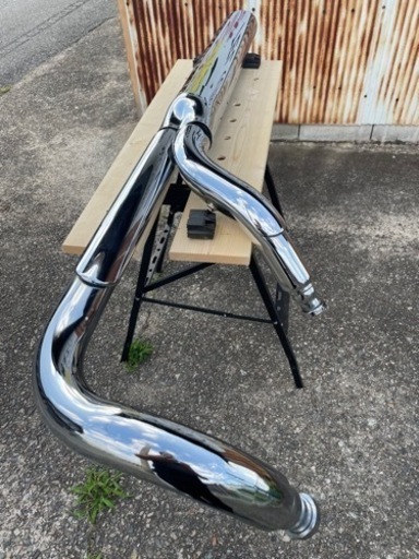 お話し中❗️ホンダシャドウ　フルエキマフラー（美品中古）車検用に如何？
