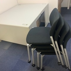 オフィステ-ブル　会議椅子　