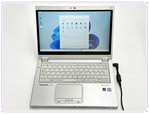 送料無料 高速SSD タッチ可 LTE対応 12.5型 ノートパソコン Panasonic CF-MX5AFAVS 中古良品 第6世代 i5 4GB 無線 カメラ Windows11 Office