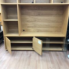 壁面テレビ台 無印良品 スタッキングキャビネット 幅162.5cm 定価・82,900円💳自社配送時🌟代引き可💳※現金、クレジット、スマホ決済対応※