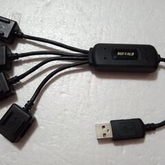 「取引完了済」USB 2.0 ハブ 💙 BUFFALO 💙 BH...